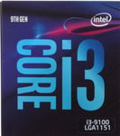 Procesador Intel Core i3-9100 3.60GHz, 4 núcleos Socket 1151, 6 MB Caché. Coffee Lake